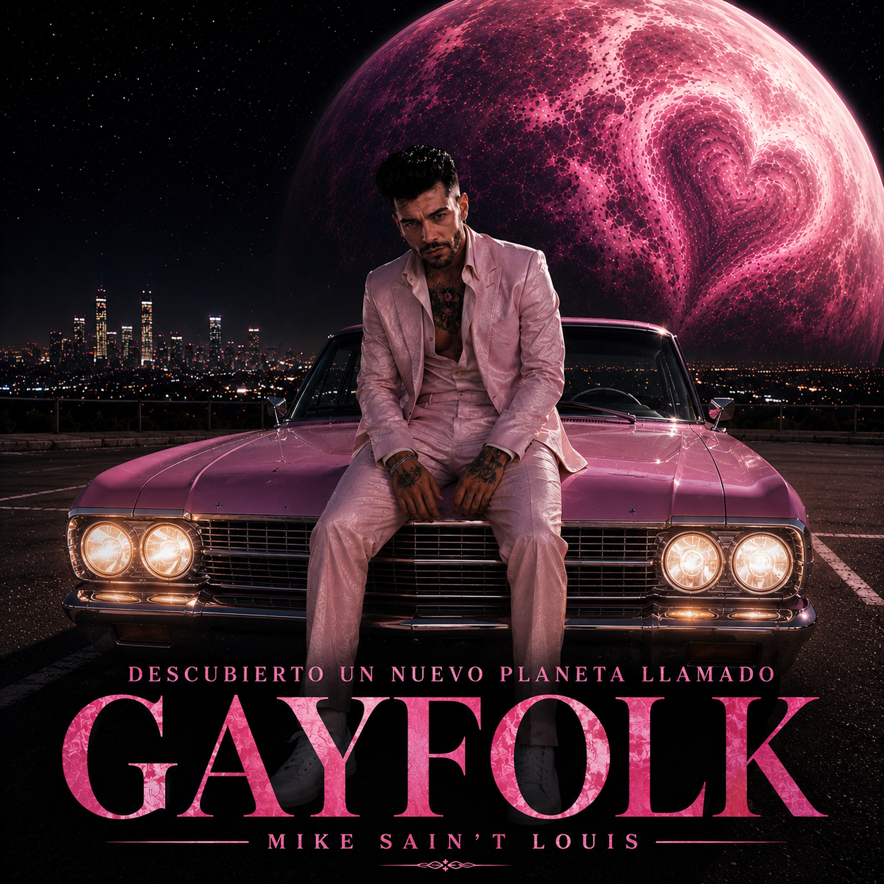 Mike Sain't Louis — póster oficial de Planeta Gayfolk